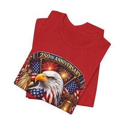 Independence 250th Eagle T-Shirt – United States 1776-2026 Centennial Graphic Tee