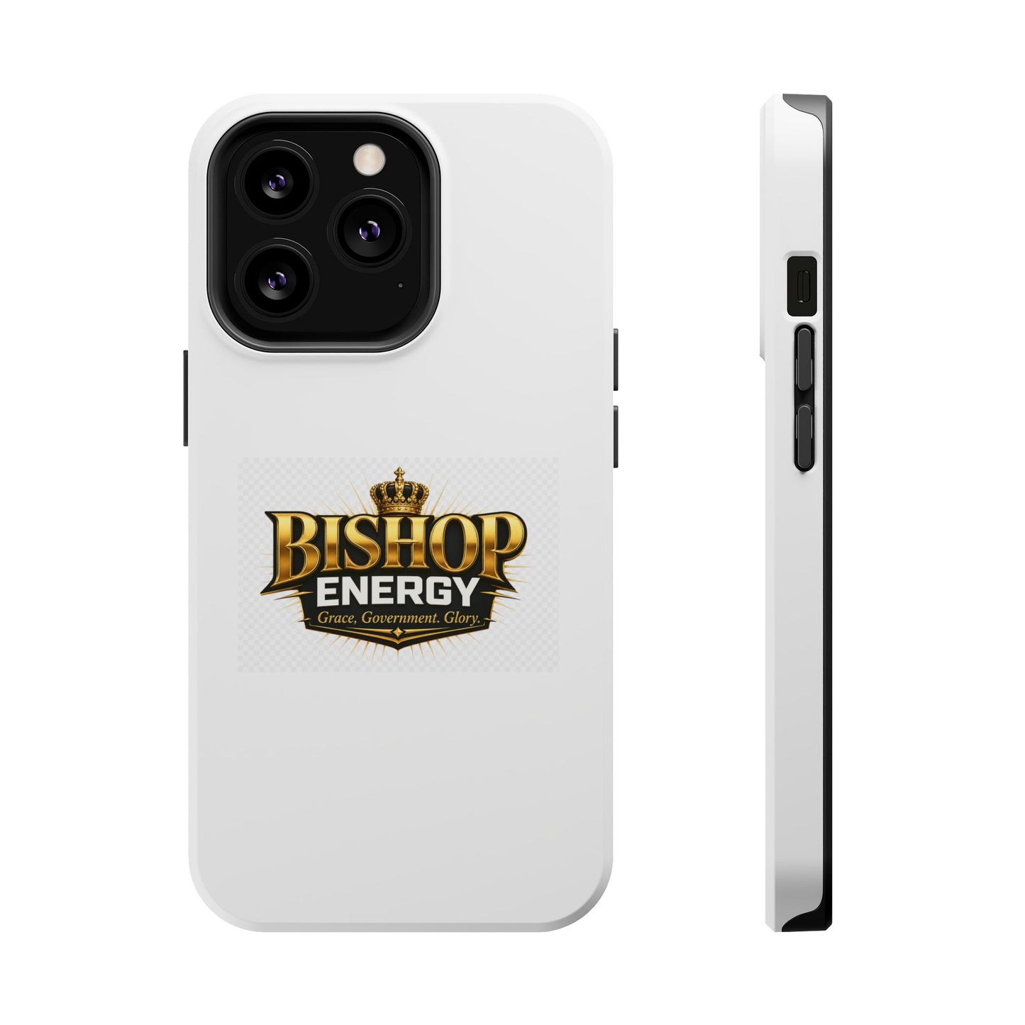 Phone Case — Bishop Energy Logo Magnetic Impact-Resistant Protective Cover