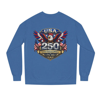 USA 250th Anniversary Eagle Sweatshirt — 1776-2026 Patriotic Crewneck