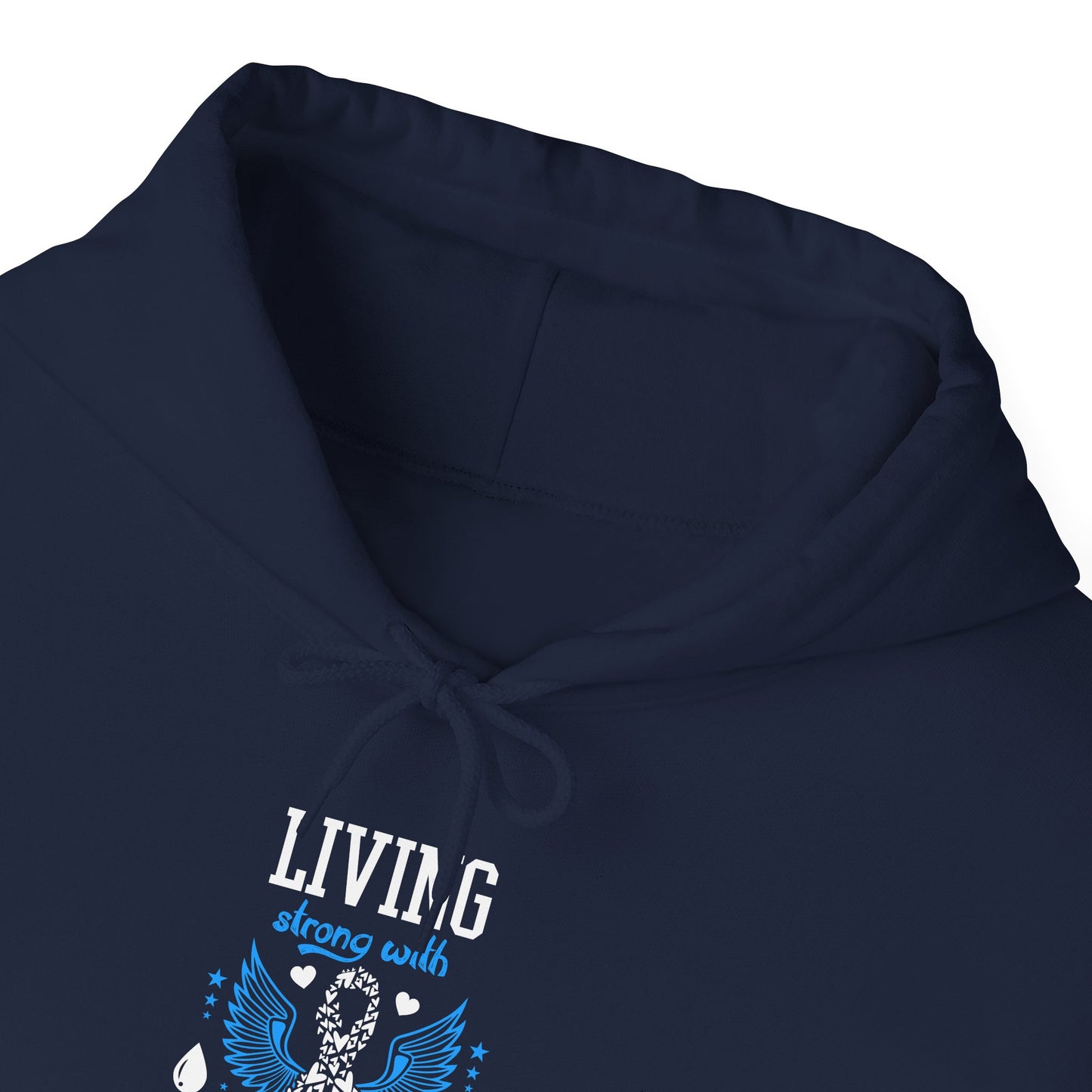 "Living Strong With Diabetes Daily"  Hoodie