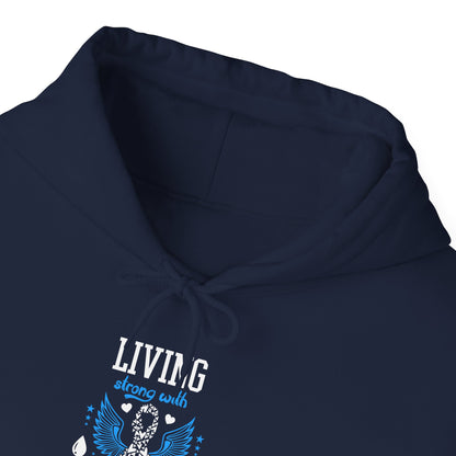 "Living Strong With Diabetes Daily"  Hoodie