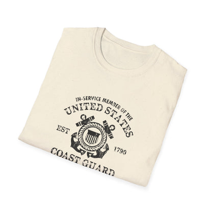 In-Service Member of the United States EST 1790 Coast Guard T-Shirt