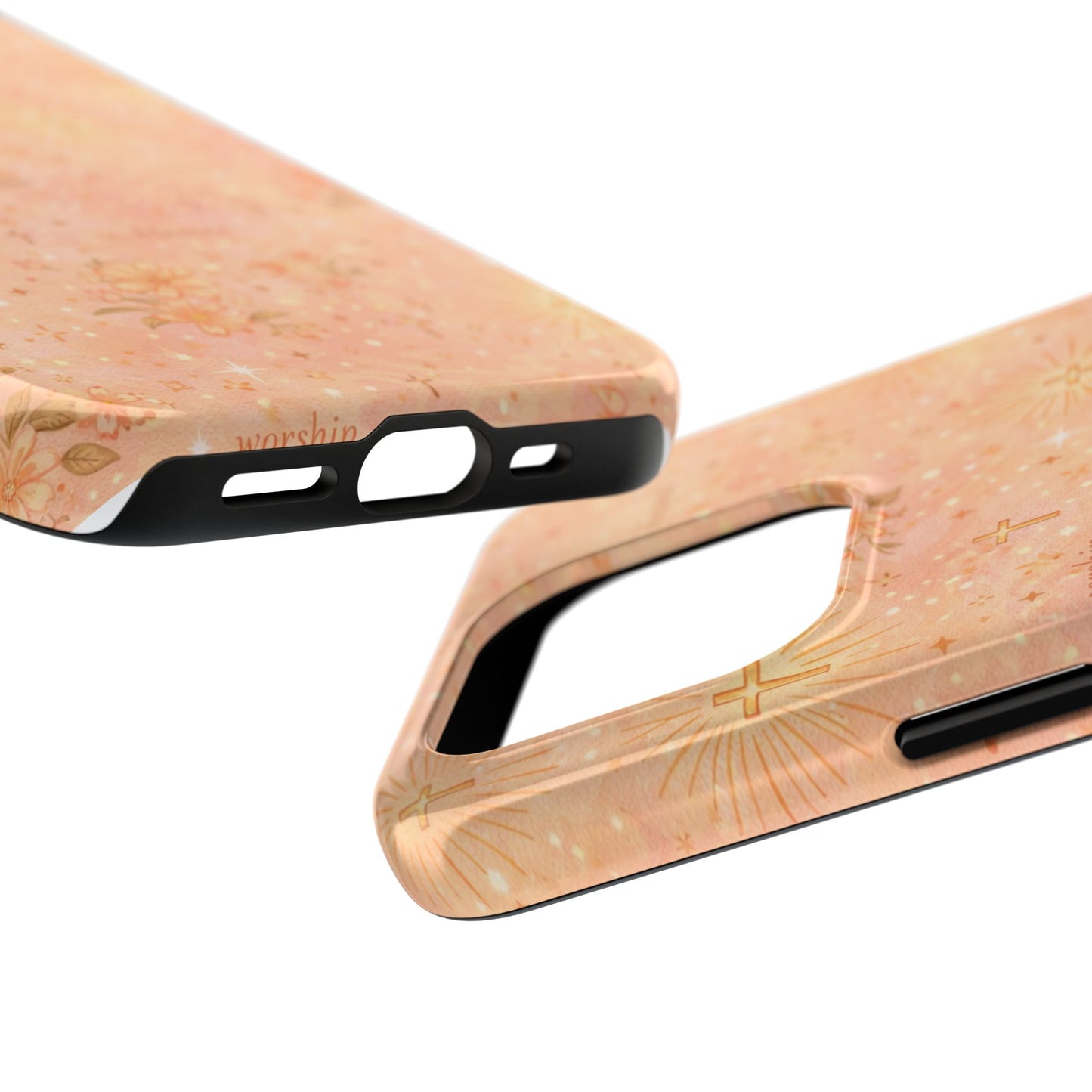 Blessed in Grace Phone Case | Christian floral iPhone Case