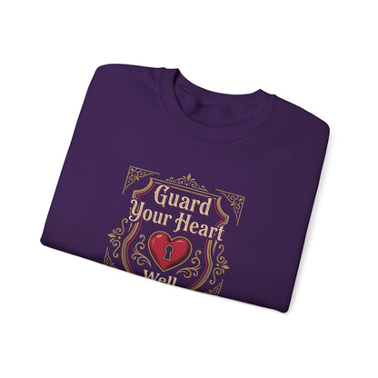 Guard Your Heart Well — Proverbs 4:23 Sweatshirt