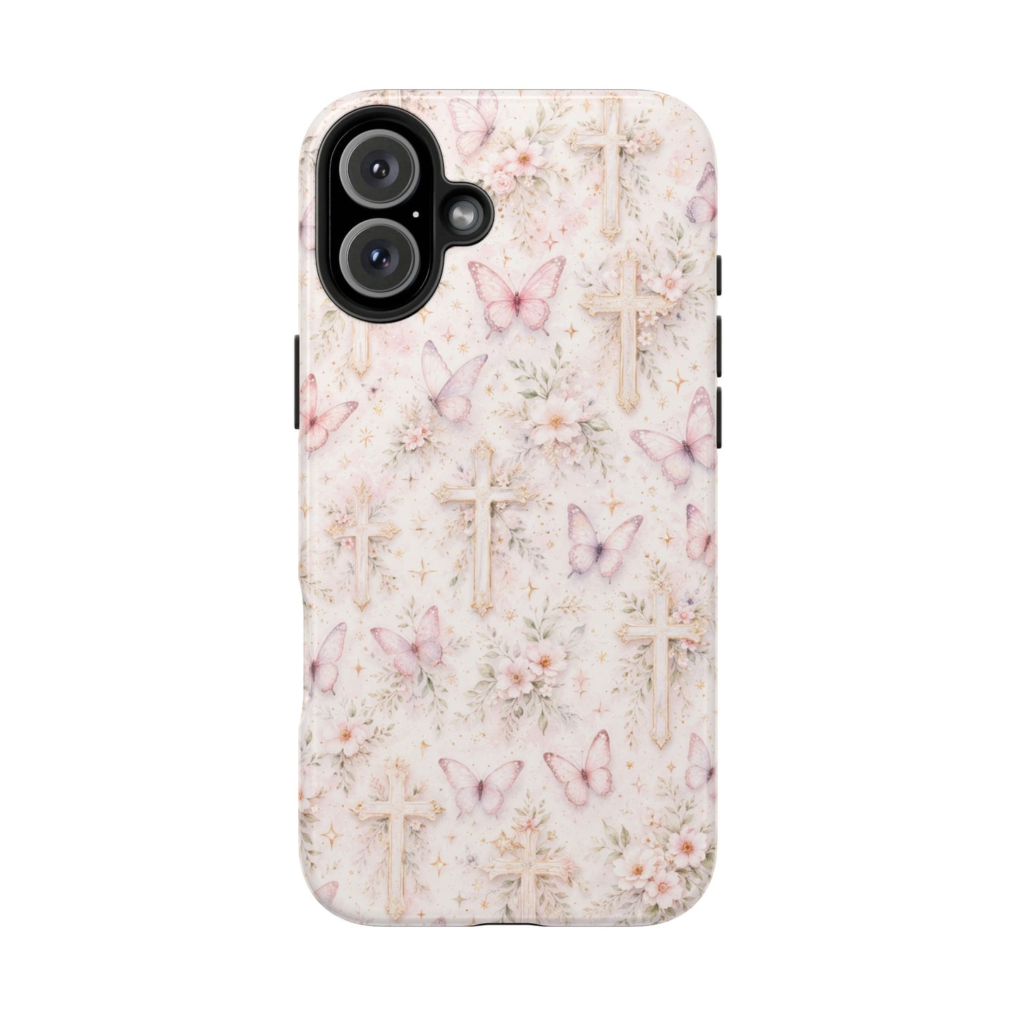 Blessed Wings Phone Case | Christian Floral iPhone Case