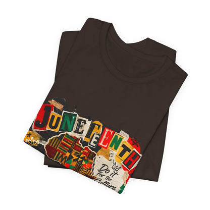 Juneteenth Celebration T-Shirt — "Do It For the Culture" Graphic Tee