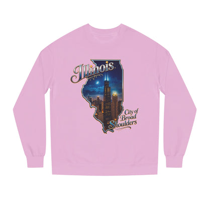 Illinois Skyline Sweatshirt – "City of Broad Shoulders" Crewneck