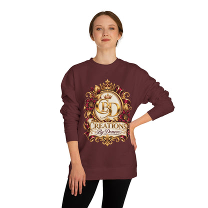Creations By Denece Gold Emblem Sweatshirt