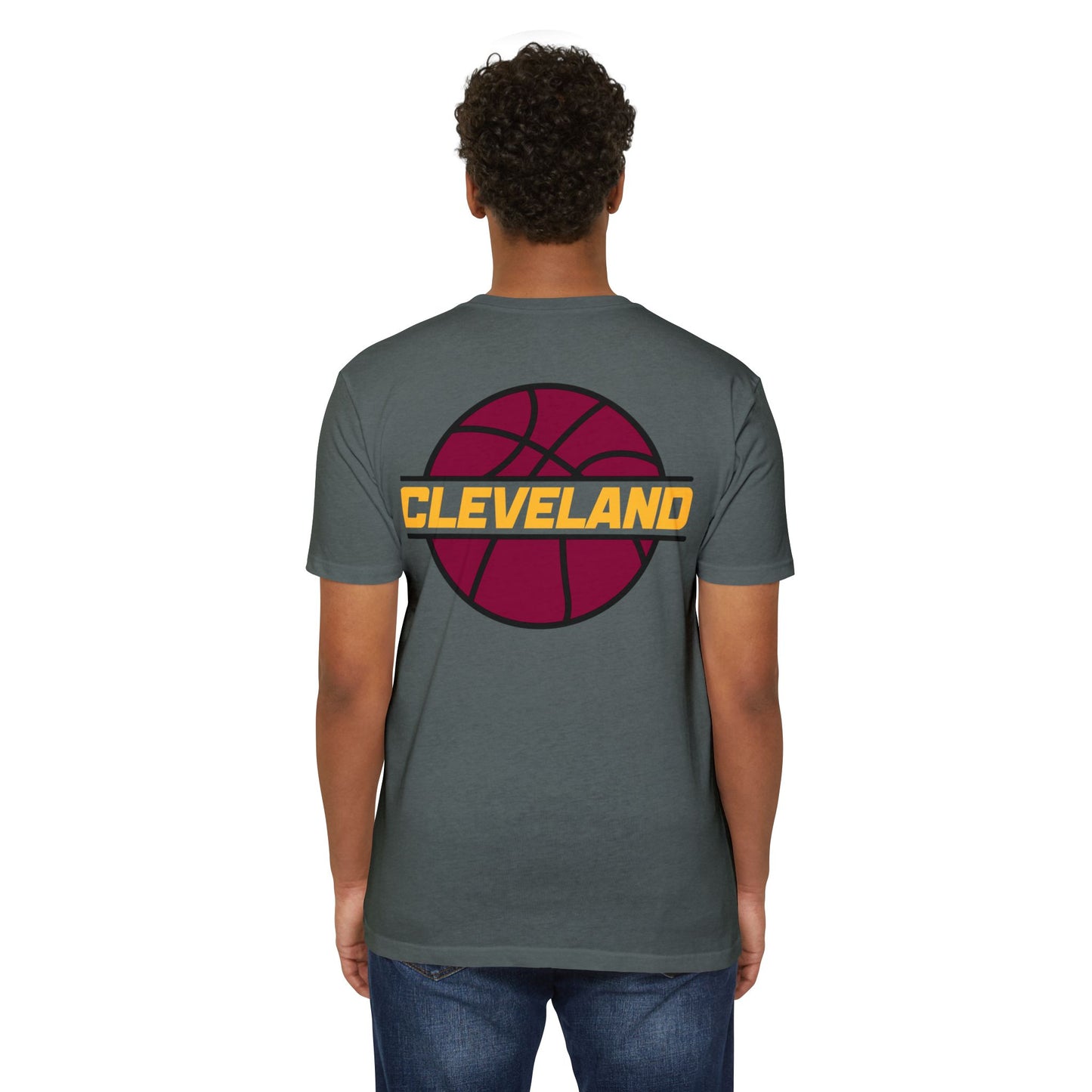 Cleveland Heart T-Shirt — Retro Script City Pride Tee