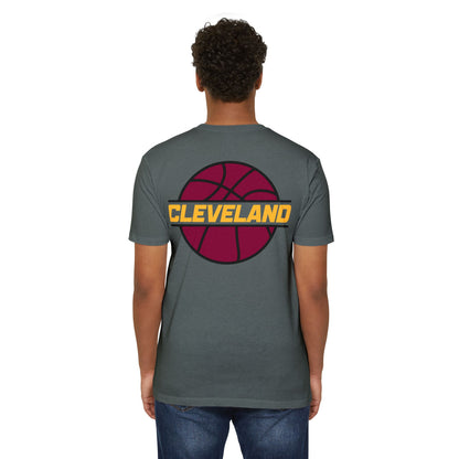Cleveland Heart T-Shirt — Retro Script City Pride Tee
