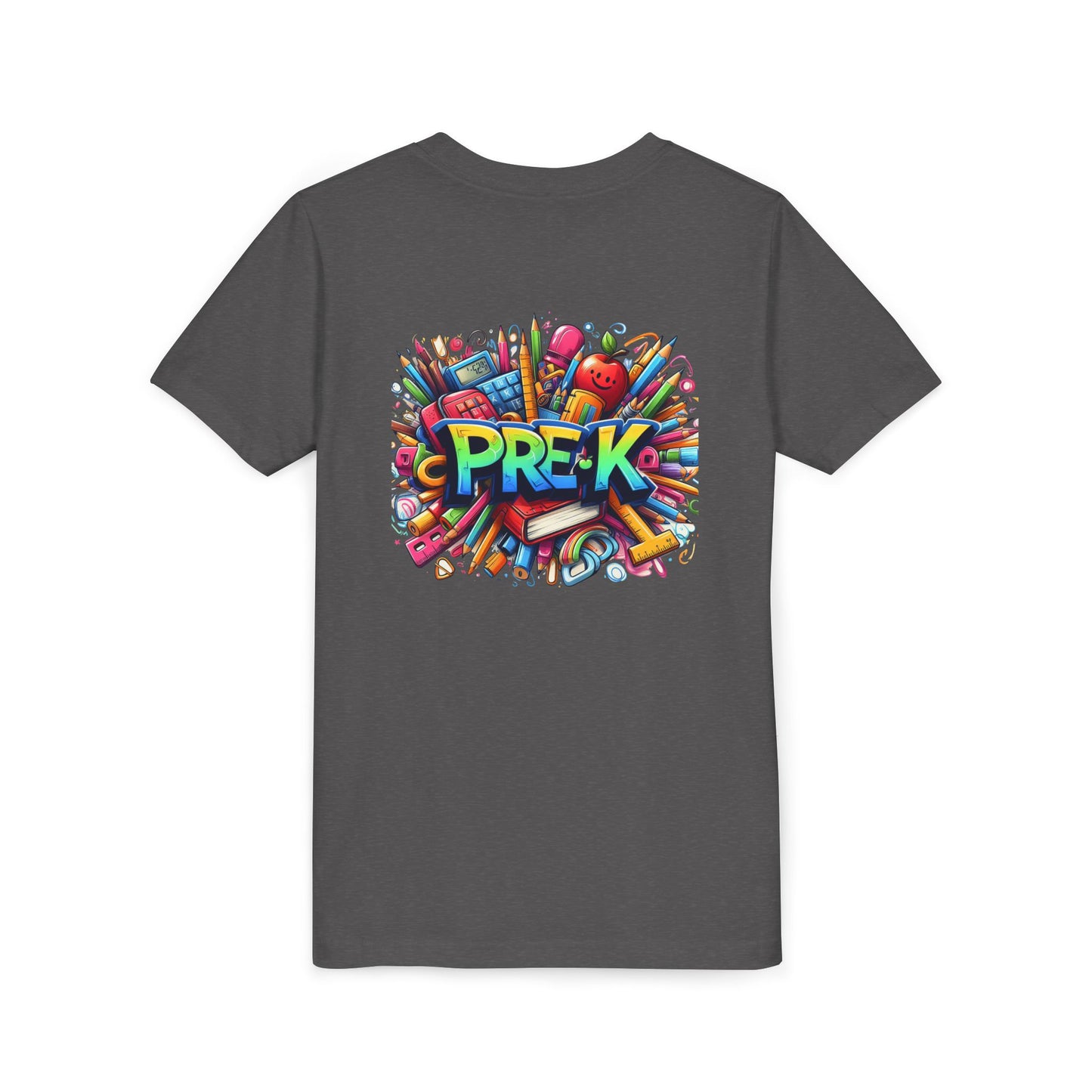 PRE-K Kids Tee — Colorful Back-to-School Pre-K Shirt for Preschoolers