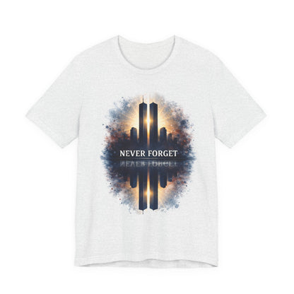 9/11 Never Forget Tee — World Trade Center Memorial Shirt