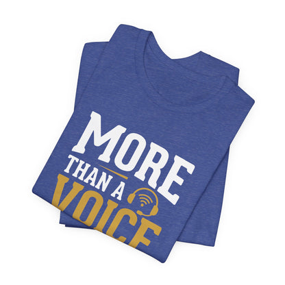 911 Dispatchers T-Shirt — "More Than a Voice, A Lifeline" Appreciation Tee