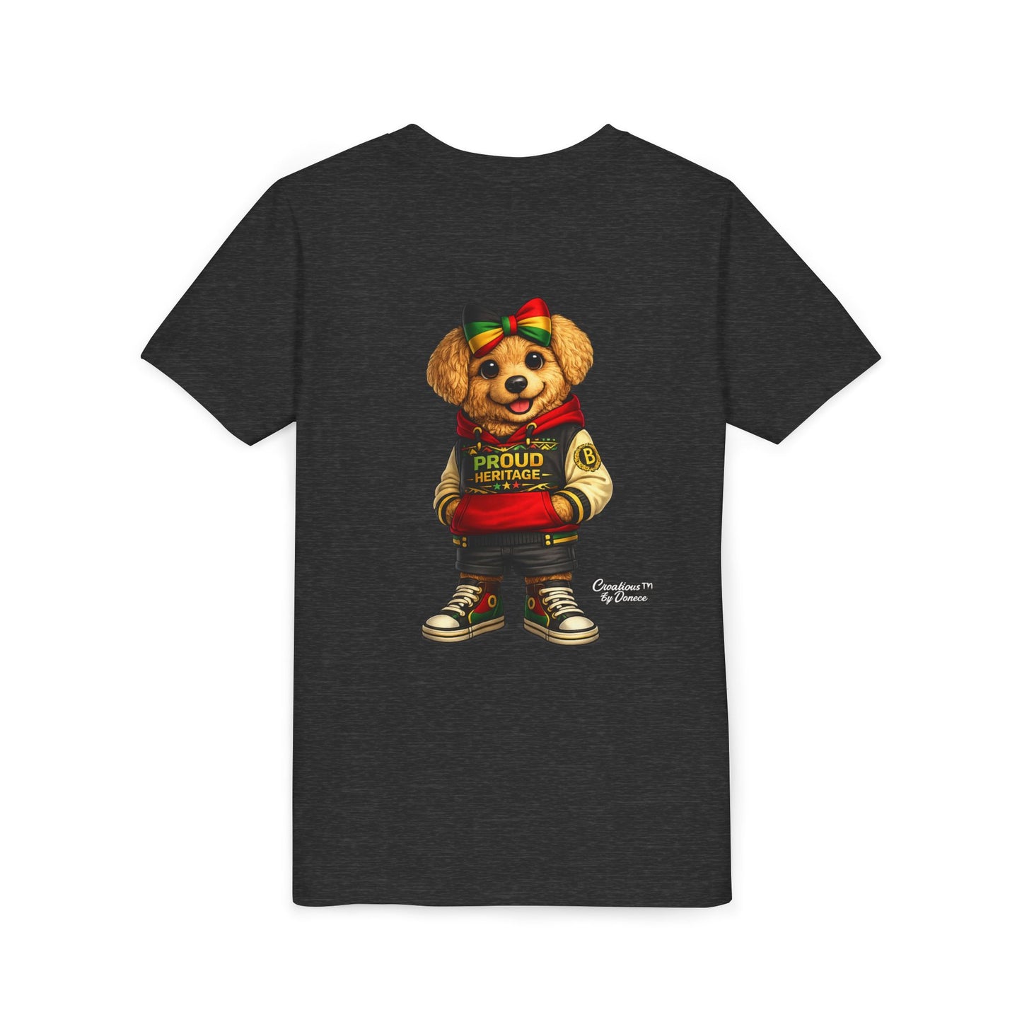 Kids Rasta Bear 'Proud Heritage' Tee