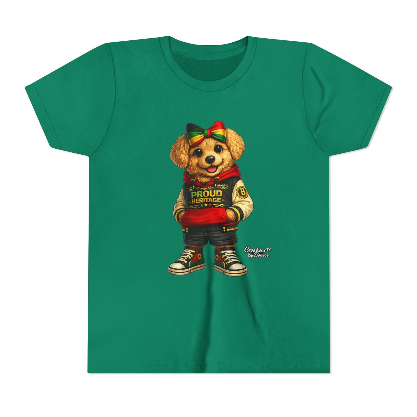 Kids Rasta Bear 'Proud Heritage' Tee