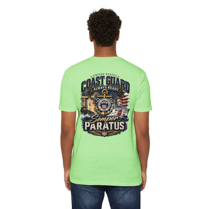 Coast Guard Semper Paratus T-Shirt – U.S. Coast Guard Veteran Tee