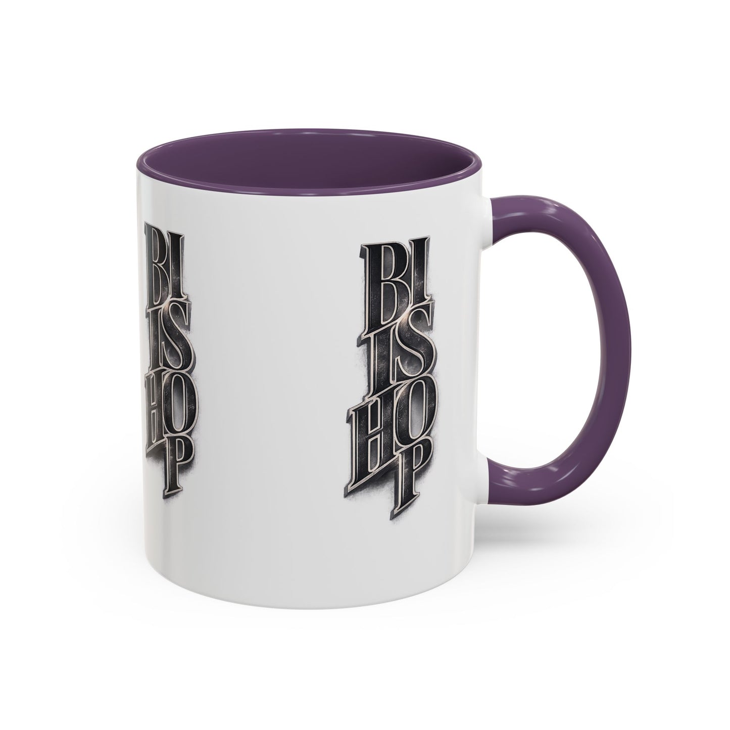 Bishop Vertical Logo Accent Coffee Mug — 11/15oz