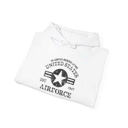 In-service Mime of the United States Est 1947 Airforce Hoodie