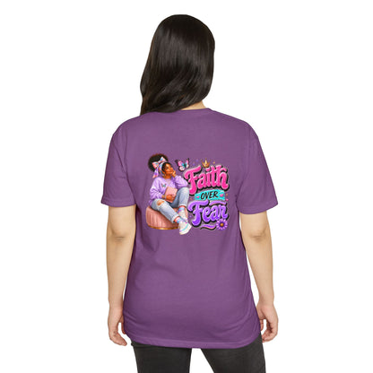 Faith Over Fear T‑Shirt — Inspirational Christian Graphic Tee