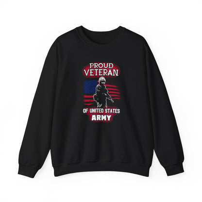 Proud Veteran of United States Army Sweatshirt
