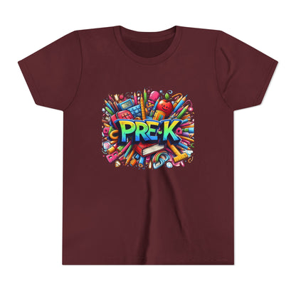 PRE-K Kids Tee — Colorful Back-to-School Pre-K Shirt for Preschoolers