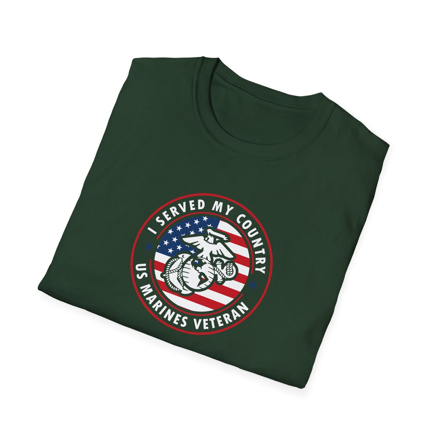 I Served My Country US Marines Veteran T-Shirt
