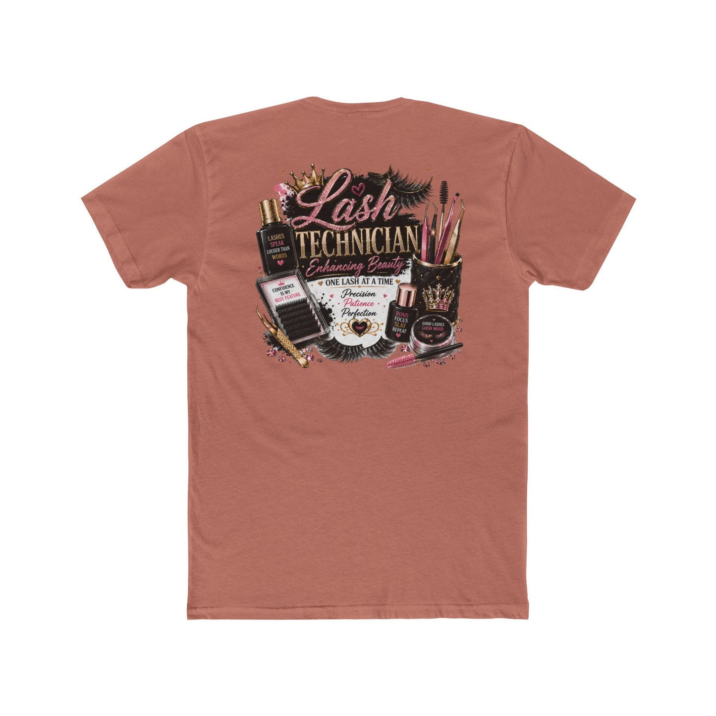Lash Technician Crew Tee - Eyelash Extension Artist T-Shirt