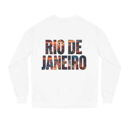 Rio de Janeiro Graphic Sweatshirt — Sunset Typography Travel Crewneck