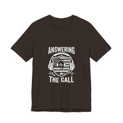Answering the Call T-Shirt — EMS/First Responder Tribute Tee