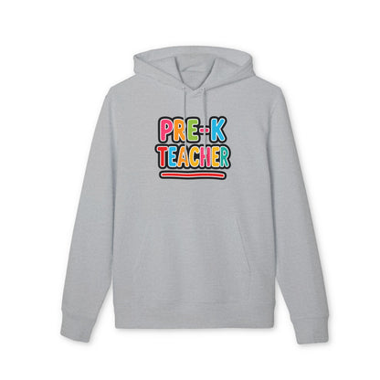 Pre-K Teacher Hoodie — Colorful Backprint Teacher Appreciation Gift