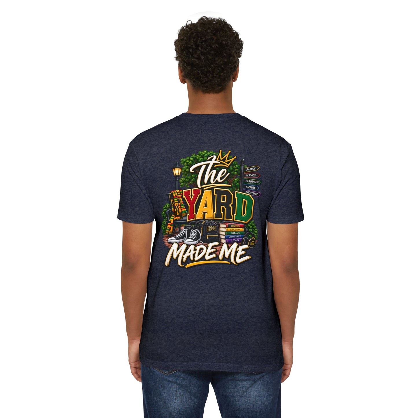 The Yard Made Me T-Shirt — Retro Urban Streetwear Tee