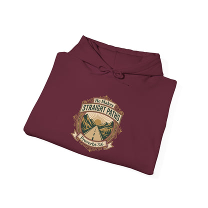He Makes Straight Paths — Proverbs 3:6 Hoodie