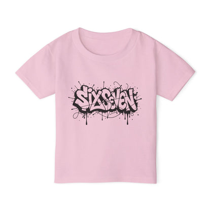 Toddler T-Shirt — Graffiti “SixSeven” Street Art Tee