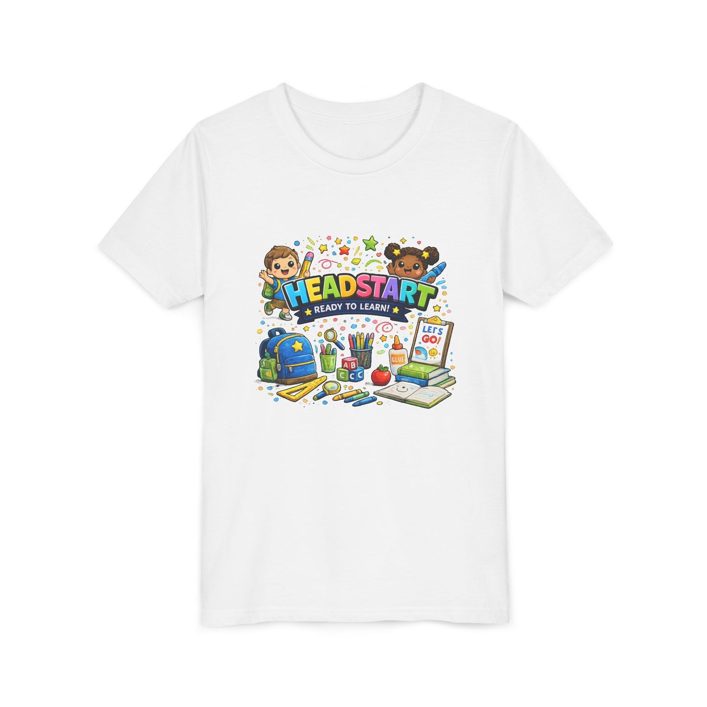 Headstart Kids T-Shirt - Ready to Learn Back-to-School Tee