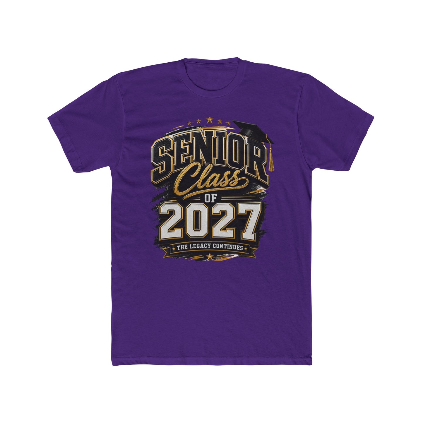 Senior Class of 2027 T-Shirt — Graduation Tee for High School & College Seniors