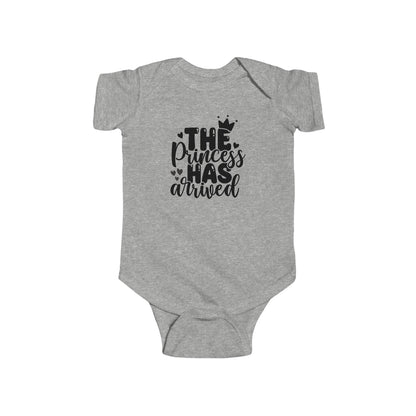 Baby Bodysuit - "The Princess Has Arrived" Newborn Onesie