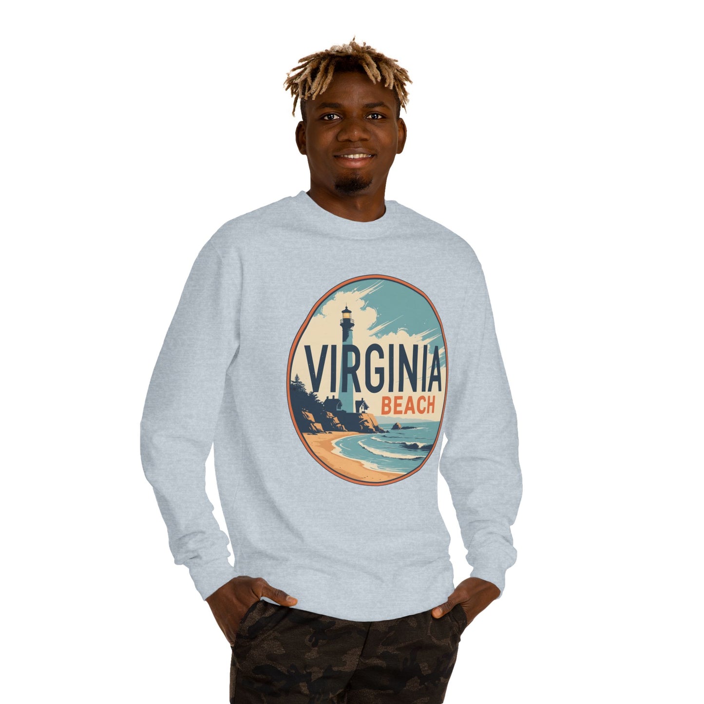 Virginia Beach Retro Lighthouse Sweatshirt