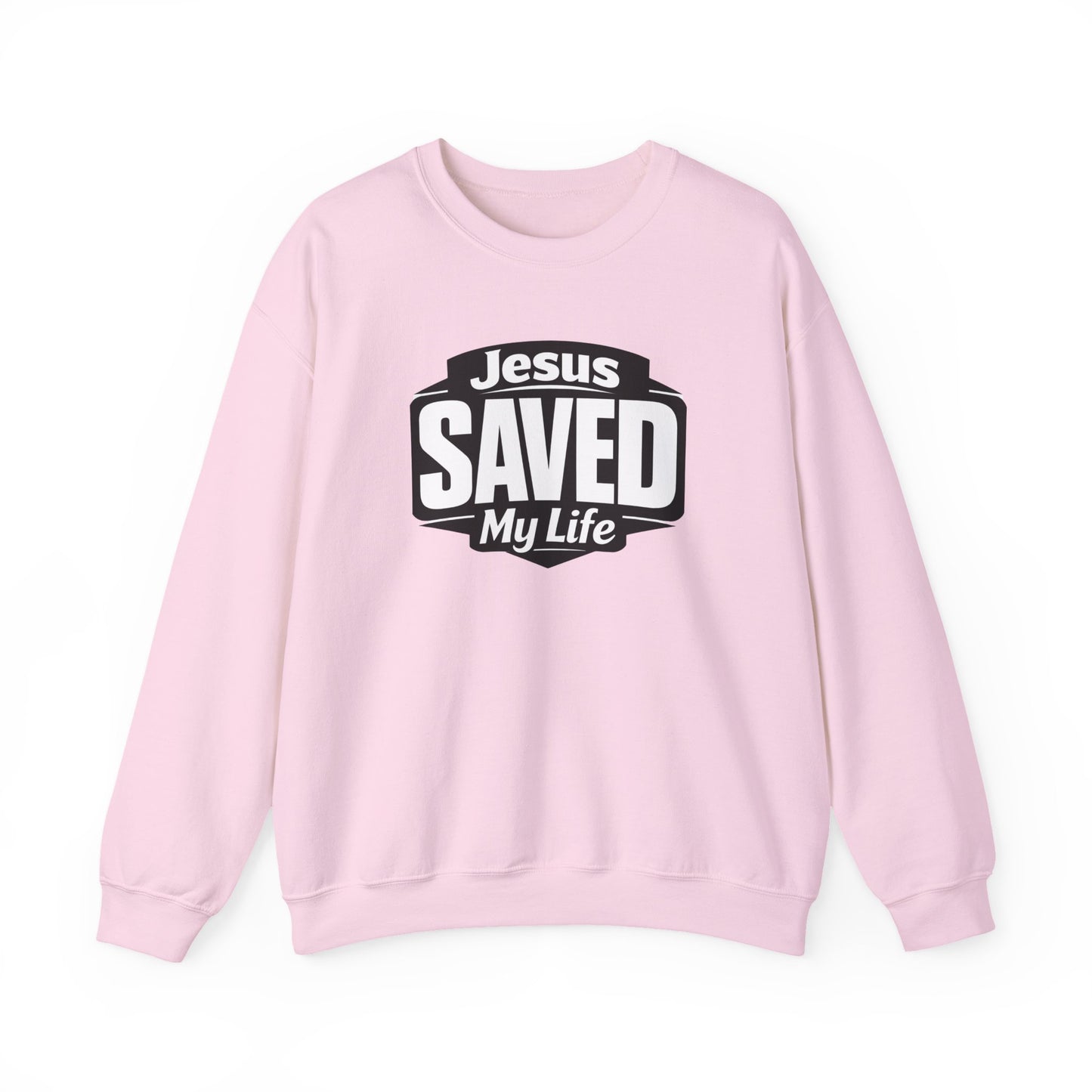 Jesus Saved My Life Crewneck Sweatshirt