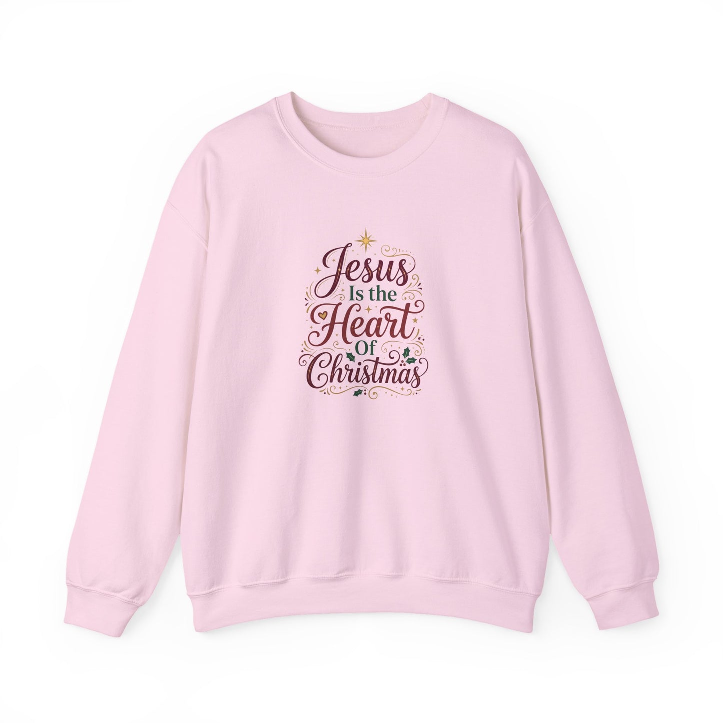 Jesus Is the Heart of Christmas  Sweatshirt