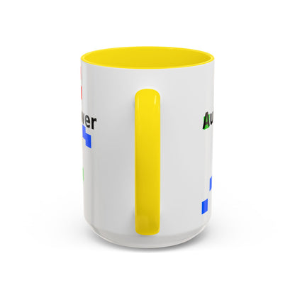 Coffee Mug — Teacher Is My Superpower Accent Ceramic Mug