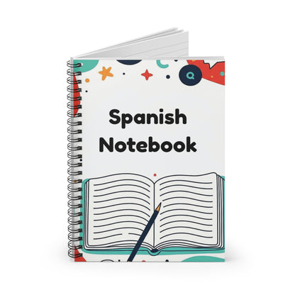 Spanish Notebook — Spiral Ruled Journal for Students & Language Learners