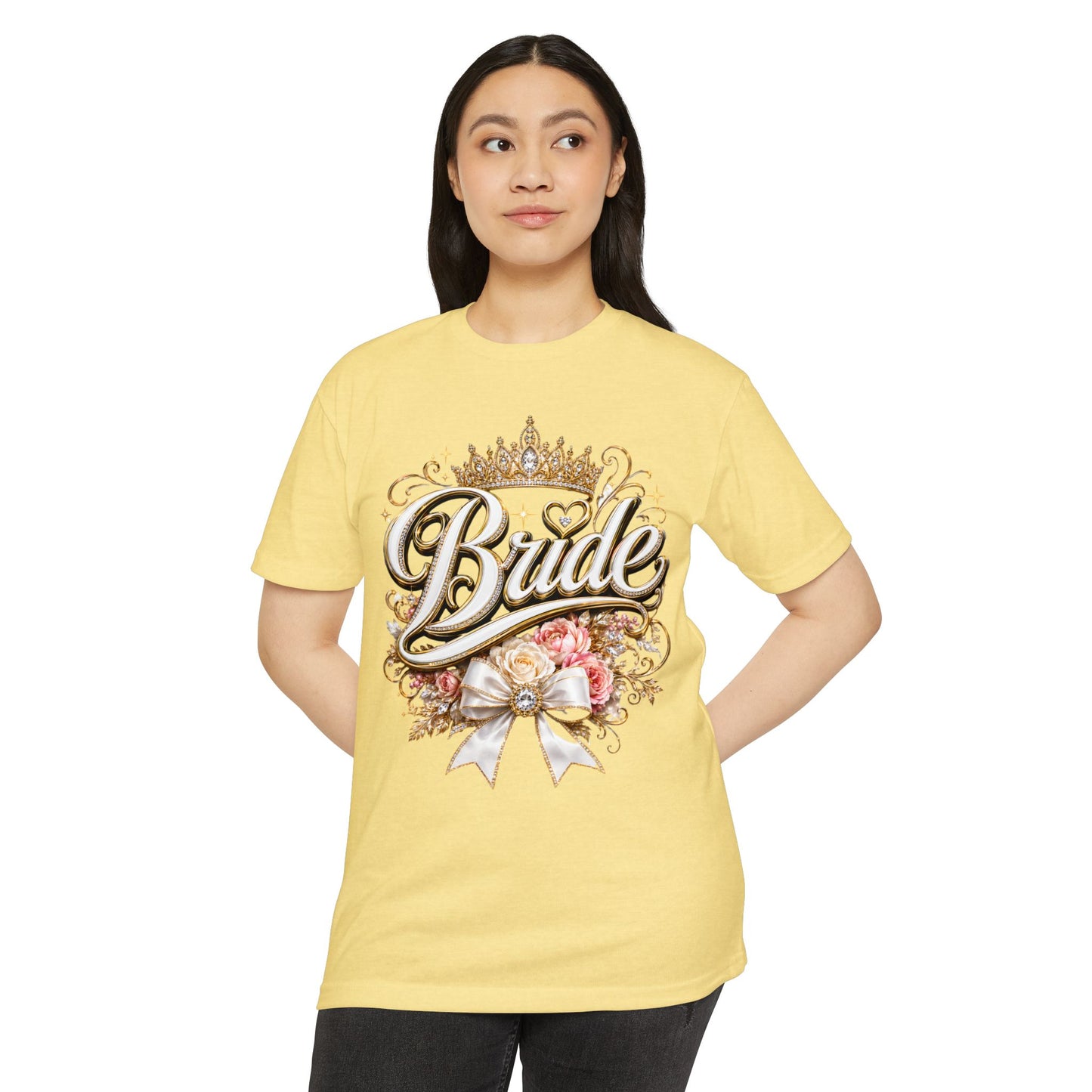 Bride Floral Crown T-Shirt