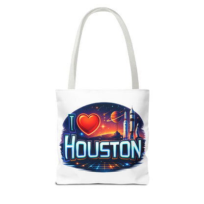 I  Houston Retro Space Tote Bag