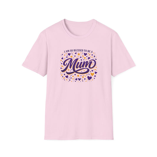 "I Am So Blessed To Be A Mum" T-Shirt