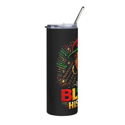 I Am Black History 20oz Stainless Steel Tumbler