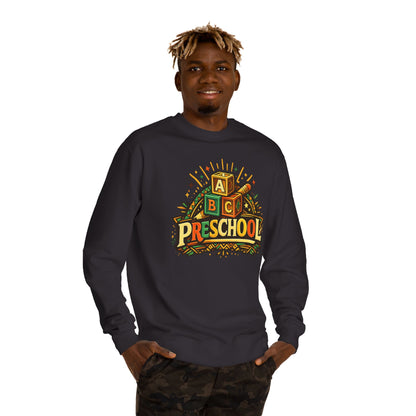 Preschool ABC Blocks Sweatshirt — Cute Back-to-School Teacher & Toddler Crewneck