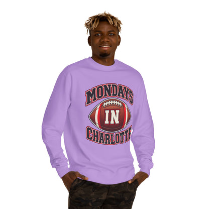 Mondays in Charlotte Football Sweatshirt