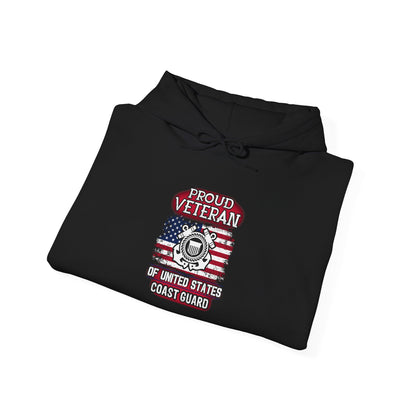 Proud Veteran of United States Coast Guard Hoodie