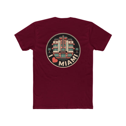 Miami Art Deco T‑Shirt — I  Miami Retro Travel Tee