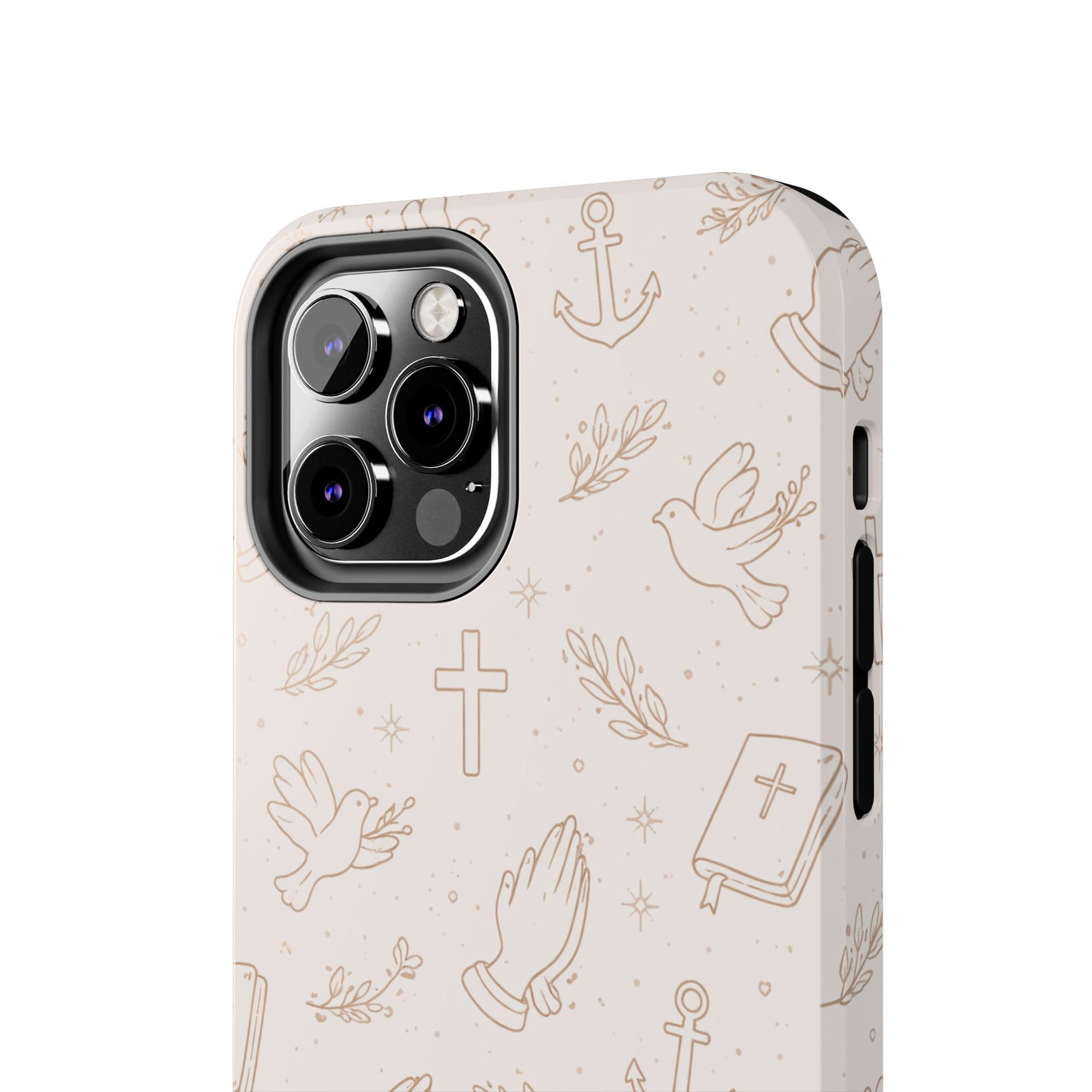 Symbols of Grace Phone Case | Christian Floral iPhone Case